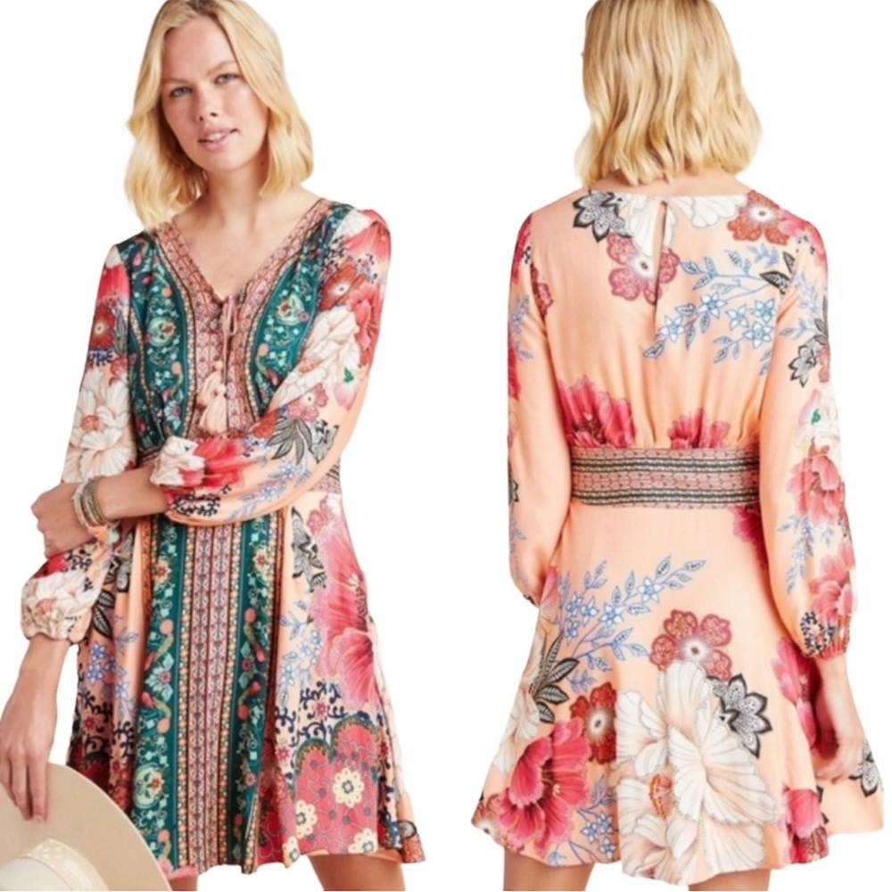 New Farm Rio x Anthropologie Topanga Dress, Size S